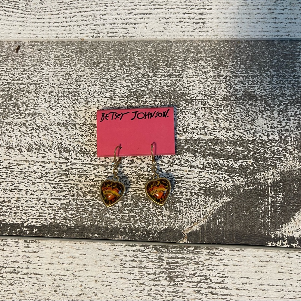 Vintage Betsey Johnson Earrings New